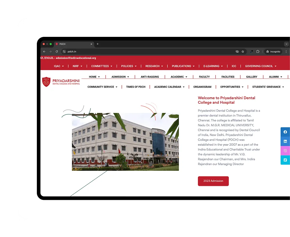 PDCH website