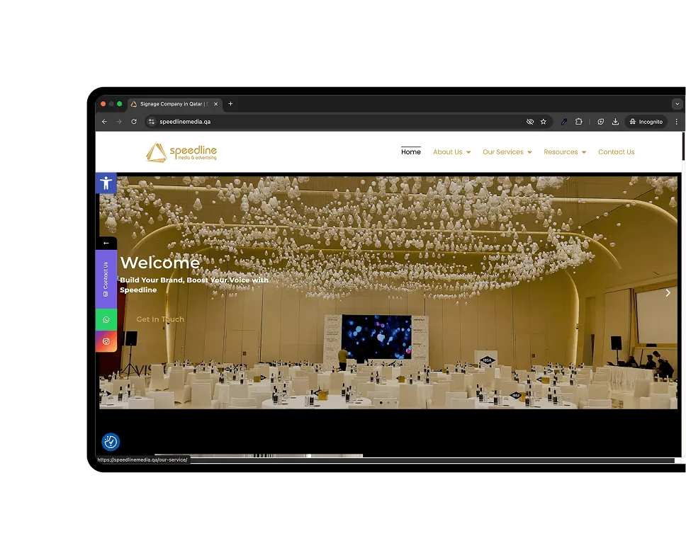 Speedline Media website