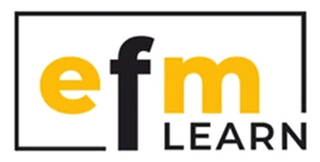 EFM Learn logo – Luvin Tech client